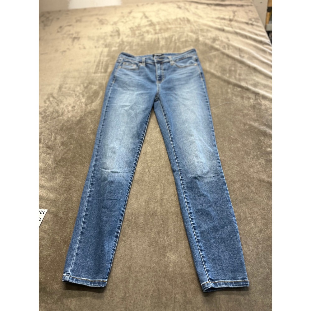 Buffalo David‎ Bitton Mollie High Rise Skinny Jeans Blue Stretch Denim Size 4/27